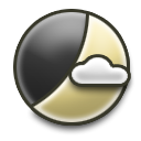 Partly cloudy 